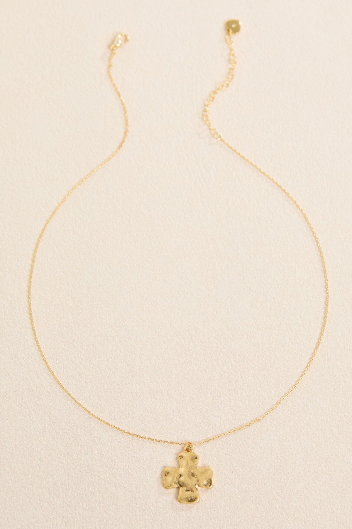 18K Gold Eloise Cross Necklace