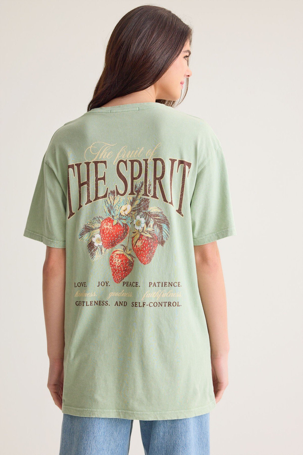 Fruit Of The Spirit Oversized Tee - Image 2