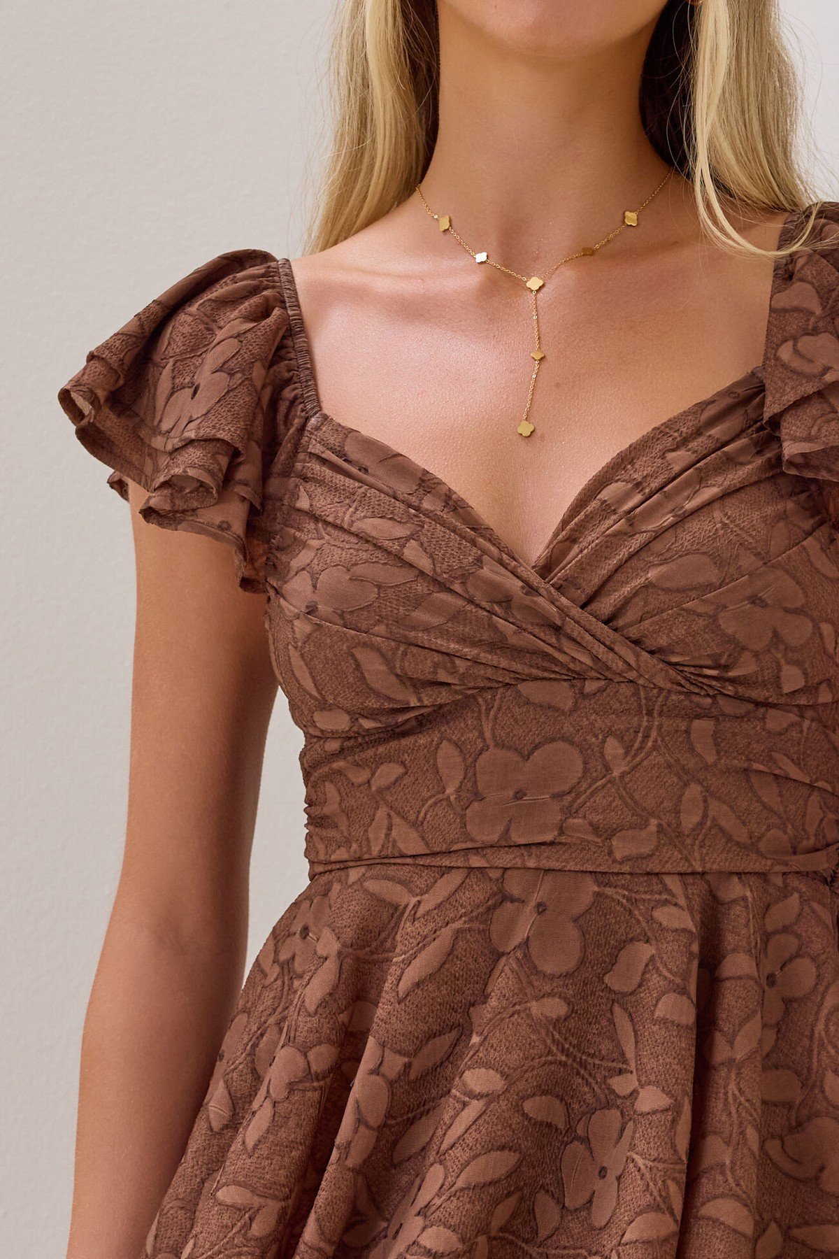 Lainey Double Layer Texture Romper
