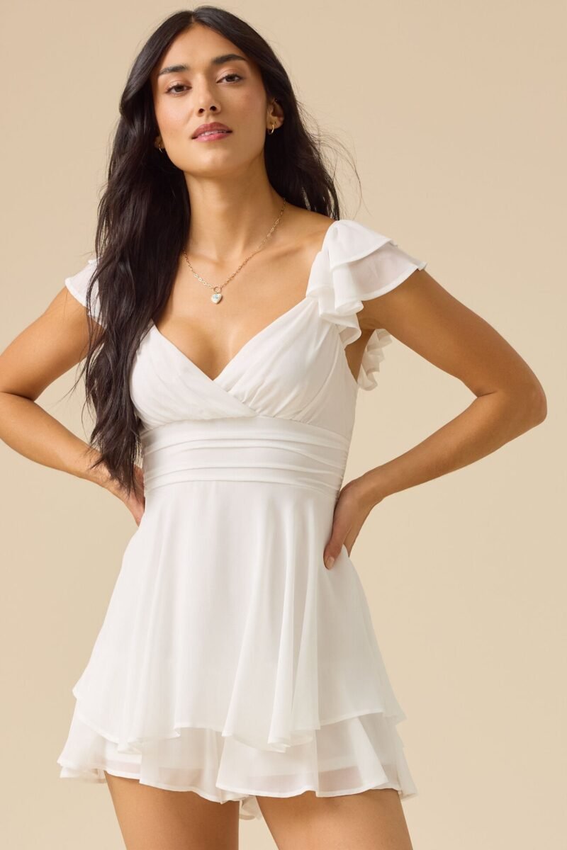 Lainey Double Layered Romper