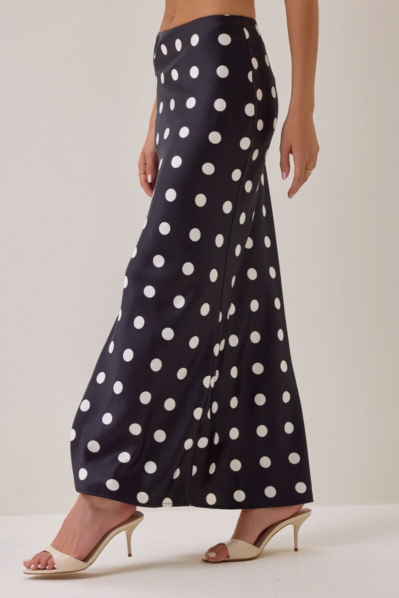 Nancie Polka Dot Maxi Skirt