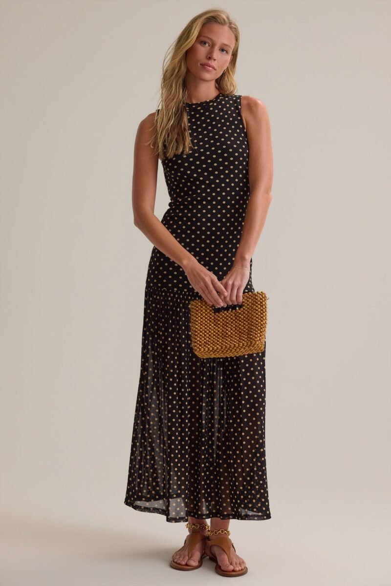 Stacey Mesh Maxi Dress