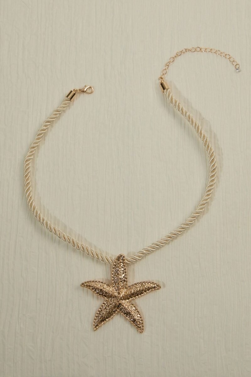 Starfish Rope Necklace