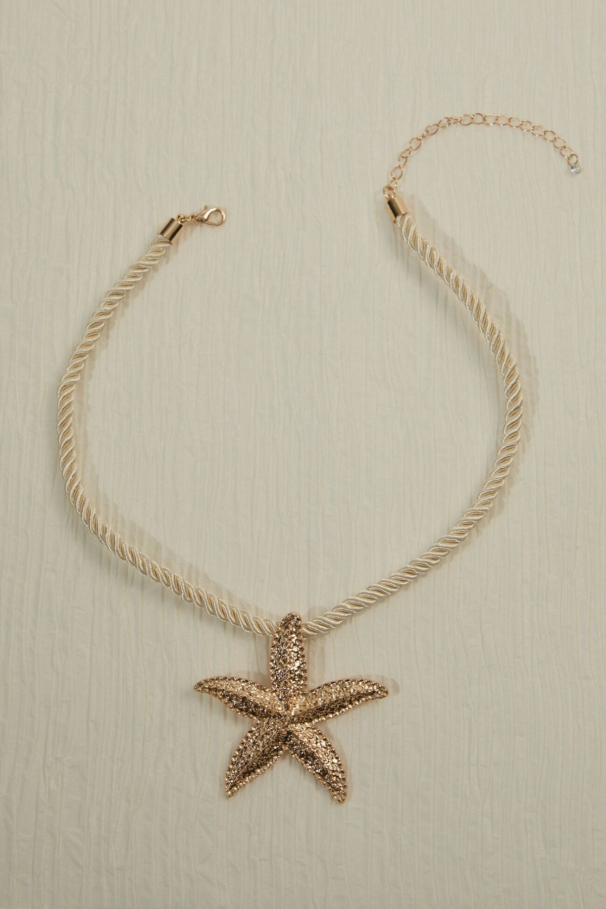 Starfish Rope Necklace