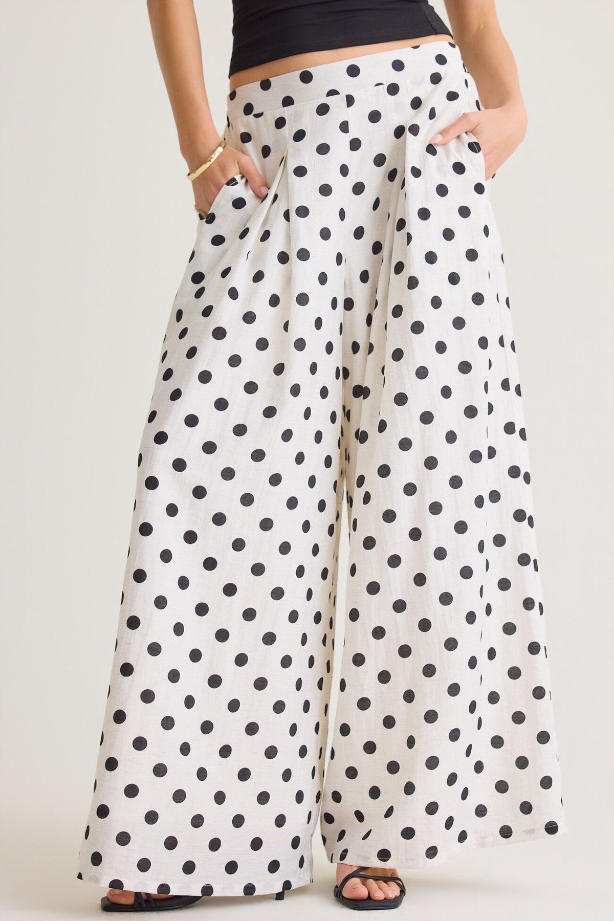Veda Polka Dot Trouser Pants